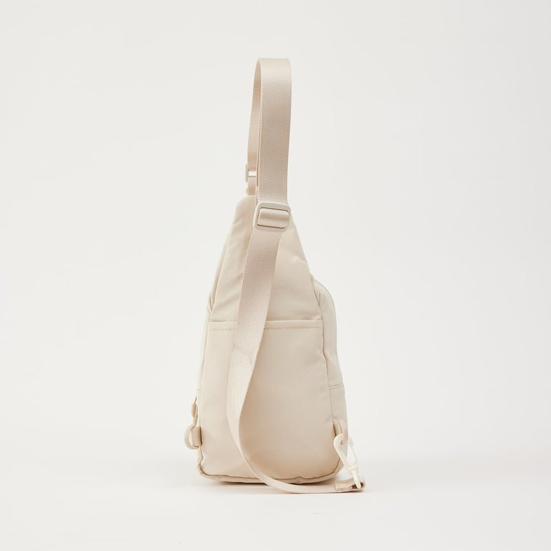 VAKAER Small Sling Bag for Women, Crossbody Bag with Adjustable Straps, Lightweight Chest Bag Daypack for Travel Hiking (Beige)