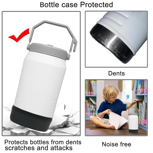 Stanley 40 oz Tumbler Silicone Boot - Protective Cover (Black)