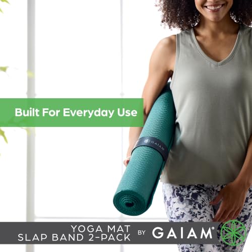 Yoga Mat Slap Band - Secure Your Mat for Travel & Storage - 2 Pack