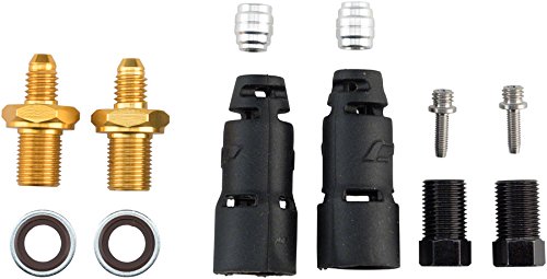 Jagwire Pro Quick-Fit Adapter-Shimano XTR Unisex Adult Fitting Kit, Black