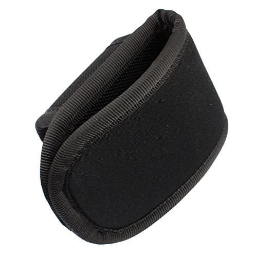 Nylon Flashlight Holder Pouch for D Cell Lights - Black