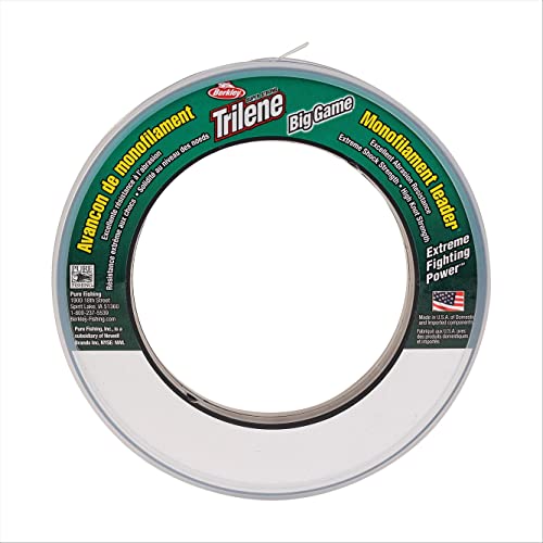 80lb Test Monofilament Fishing Line - 55yd Clear Leader