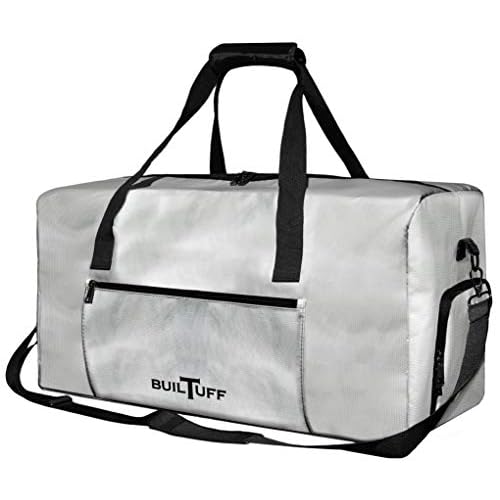 The Original Fireproof and Waterproof Duffel Bag, Extra Large Fireproof Bag for Valuables, Fireproof Safe Storage Bag (Grey)