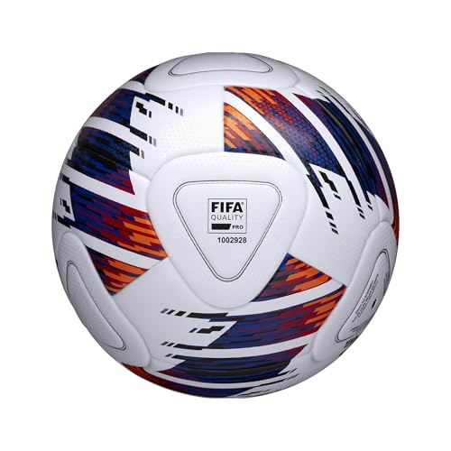 Wilson NCAA Vivido Soccer Ball - Size 5, White/Orange/Purple