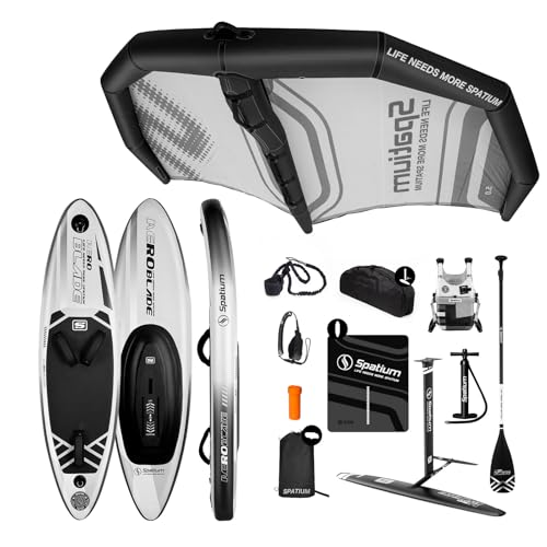 Inflatable Wingfoil Surfboard with 4m²/5m² Wing for Beginners