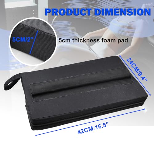 Extra Thick Barbell Pad for Hip Thrusts - Black