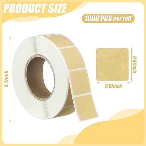 Qilery 9000 Pcs Shooting Target Stickers 0.87'' for Range Practice & Competition