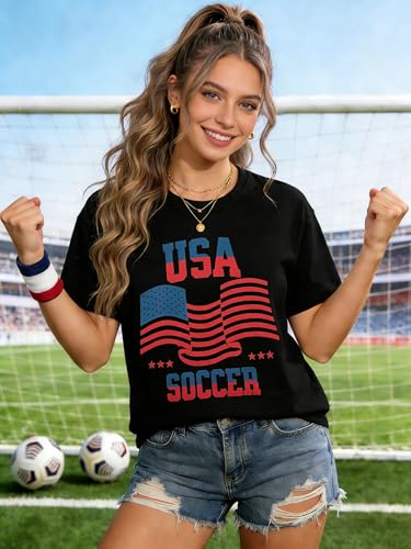 Baseball Shirt for Women - Heart Tee - Medium Black