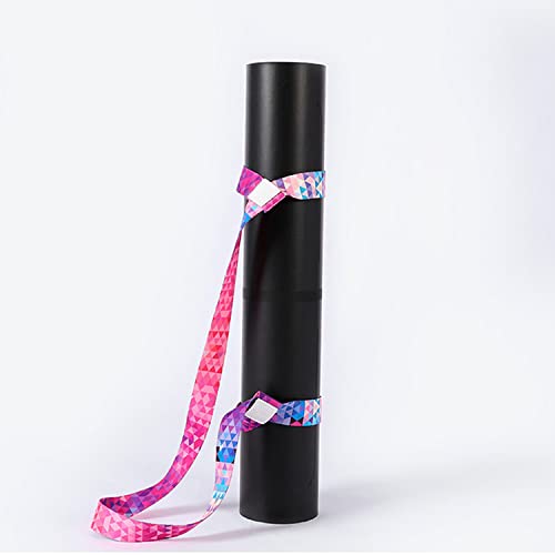 Adjustable Yoga Mat Straps - 2 Pack Nylon Carrier for Exercise
