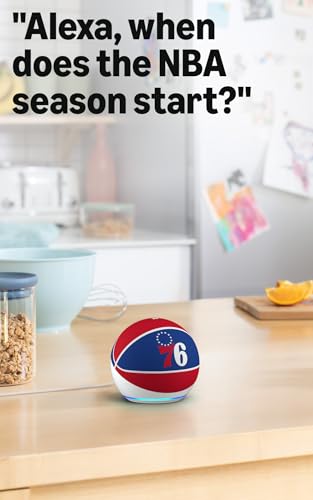NBA Limited-Edition Echo Dot - Philadelphia 76ers