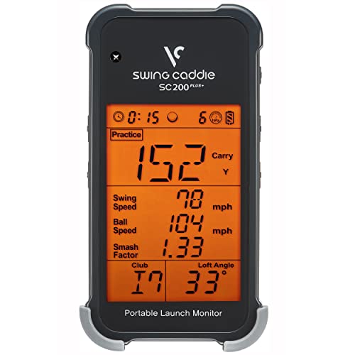 Portable Golf Launch Monitor & Swing Analyzer - SC200Plus