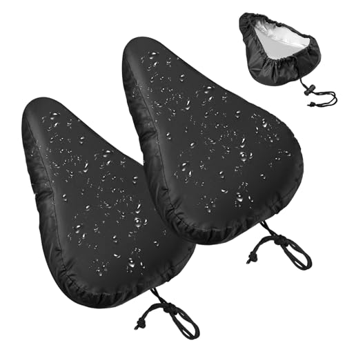 Waterproof Bike Seat Cover - 2 Pack, 7x11 Inch MTB Protector