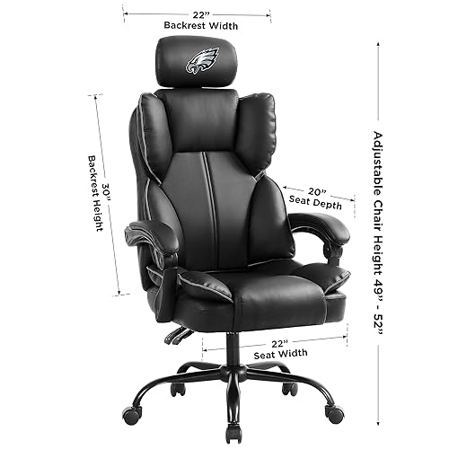 Philadelphia Eagles Champ Chair - Black, One Size