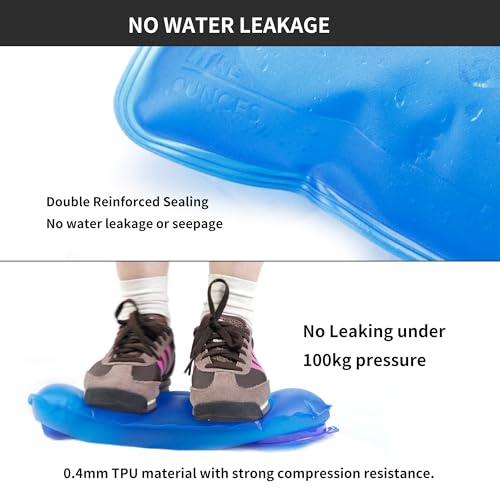 Unigear Hydration Bladder 1.5L-3L for Hiking Backpack, 84.5 Ounces, Blue