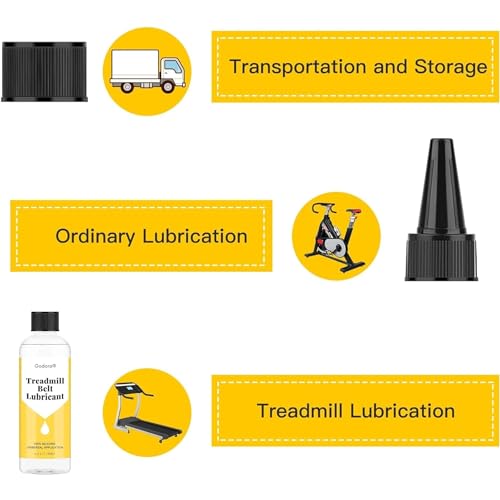 Silicone Treadmill Lubricant 118ml - Odorless & Easy Apply