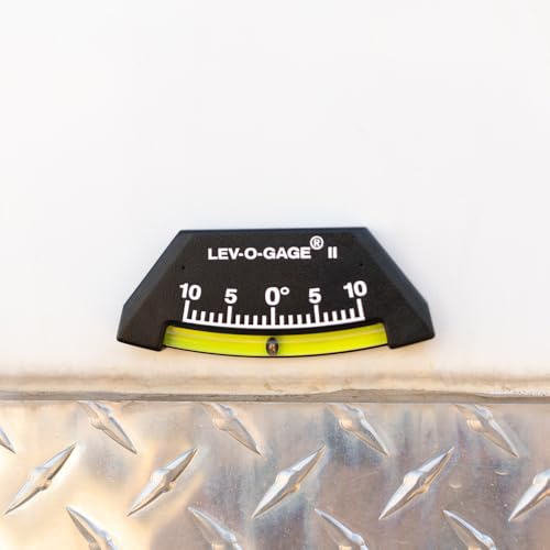 Marine Clinometer - Shatterproof Flex-Tube Design, Accurate Tilt Readings