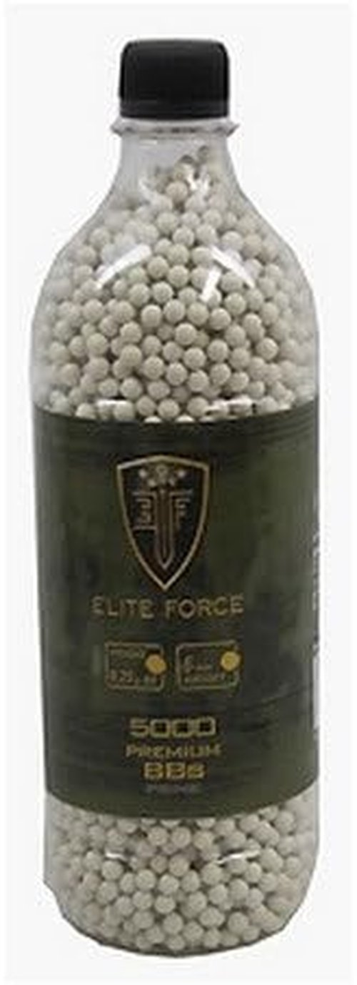 Elite Force 6mm Airsoft BBs - Premium .25 Gram Ammo, 2700 Count for Precision Shooting