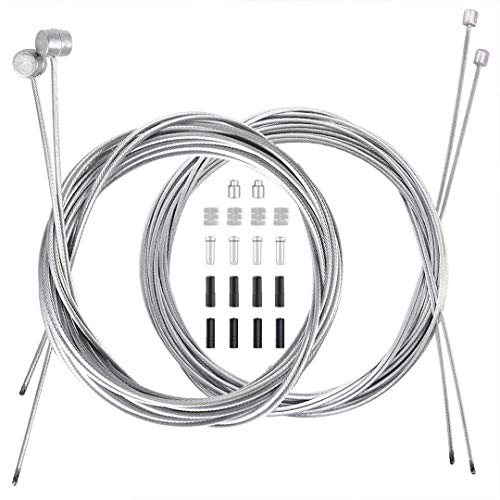 Universal Bicycle Brake and Shifter Cable Replacement Set - 2 Meter