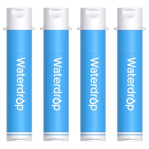 Waterdrop Portable Water Filter Straw Blue 4 - Camping & Outdoor Water Purifier