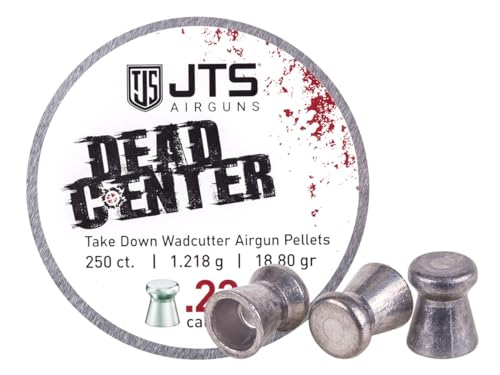 .22 Caliber Wadcutter Lead Pellets - 250 Count Blister Pack