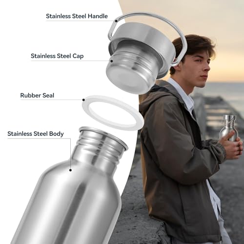 12 oz Stainless Steel Mini Water Bottle - Reusable & Eco-Friendly