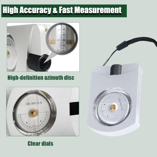 Aluminum Waterproof Clinometer - Accurate Handheld Altimeter