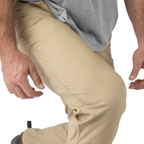 Field & Stream Men's Full Strut Stretch Canvas Pants 32W x 32L Khaki