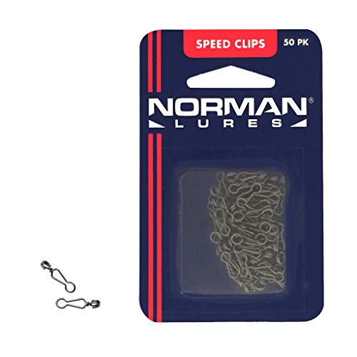 Speed Clips for Quick Fishing Lure Attachment - Magnum, 5 Pack