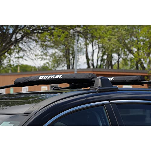 Aero Roof Rack Pads for Aftermarket Crossbars - 28" Black