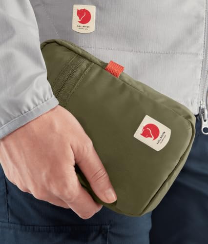 Fjällräven High Coast Pocket Crossbody Bag - Water-Resistant, Green (One Size)