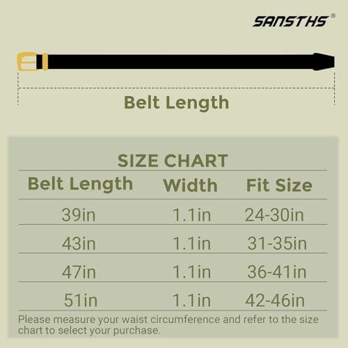 Elastic Braided Belt for Women - Stretch Woven Waist Belt - White, Fits Waist 31–35 in