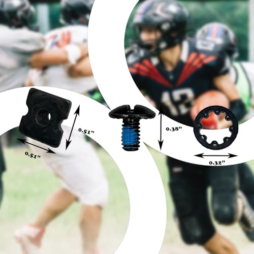 Football Back Plate Hardware - Unisex Adult & Youth - DG01PTBLSCBK0004