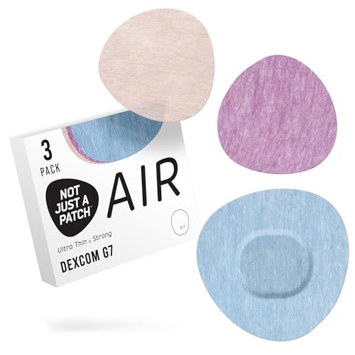 Not Just a Patch Air Dexcom G7 and Stelo Over Patches - 3 Pack,