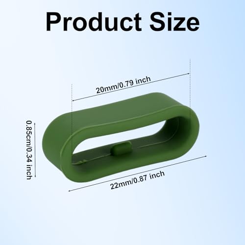 Silicone Strap Rings for Magic Band - 12 Pack Multi-Color Set