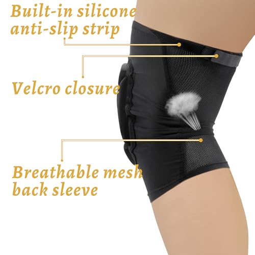 EULANT Kids Knee Pads Small Size 9.45-10.63" Lightweight Compression Sports Gear