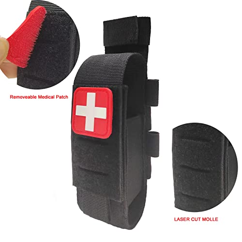 GZWER Tactical Tourniquet Pouch with Shears & Pen - Back Set