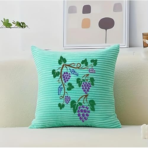 Grape Leaf Wall Stencils Template Reusable Spray PaintStencils for Craft Painting on Wood Craft Canvas Walls Wood Furniture Decorations DIY Scrapbooking, kbatuo-001