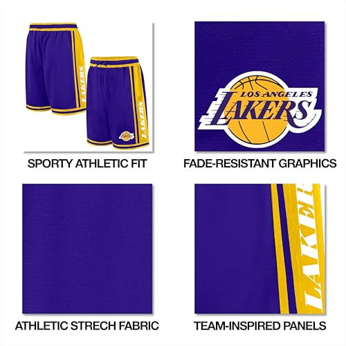 NBA Official Super Soft Air Mesh Basketball Shorts - Chicago Bulls Large