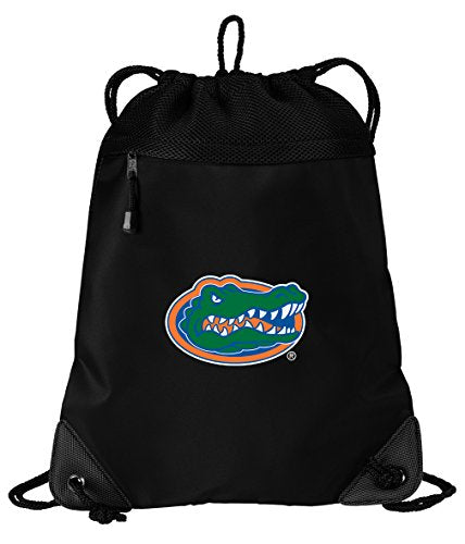 Florida Gators Drawstring Backpack - Microfiber & Mesh, Black