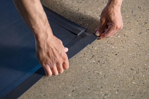 Interlocking Floor Tile Edge & Corner Trim - 10 Edges & 4 Corners