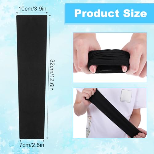 Kids Arm Sleeves - 3 Pairs, UV Protection, Non-Slip, for Sports