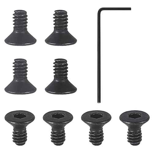 8-Pack Screw Kit for Holosun Battery Tray - Black