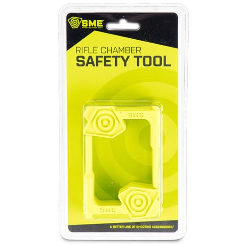 Chamber Safety Flag - Medium - Universal Bright Green Indicator - Pack of 6