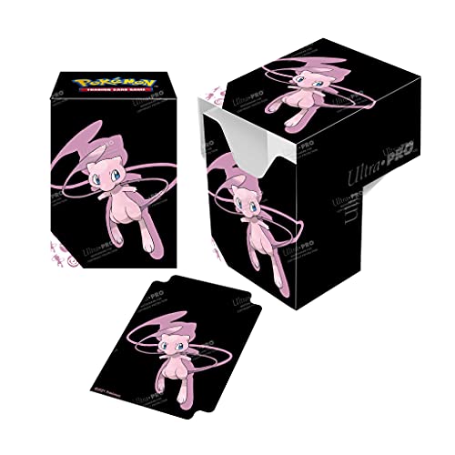 Pokémon Mew Full View Deck Box - Holds 75 Cards, Official Gaming Accessory