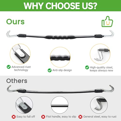 Golf Cart Battery Lifting Strap - Universal Deep Cycle Carrier - 1PC Black