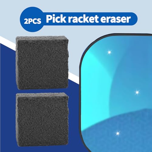 2-Pack Pickleball Paddle Eraser - Quick & Effective Cleaning Tool