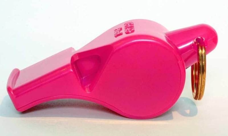 Fox 40 Pearl Whistle with Lanyard - Pink