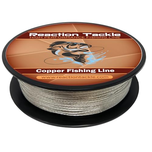 45LB Copper Fishing Line - Trolling Wire, 300ft, Corrosion Resistant, Super Smooth & Thin Diameter