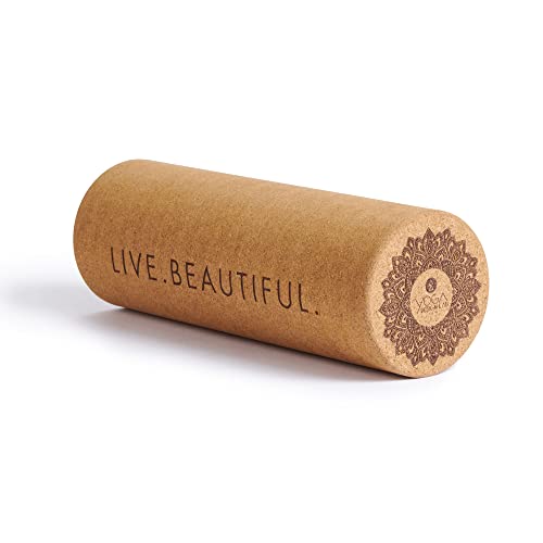 Yoga Design LAB Cork Roller - One Size, Travel Friendly, Deep Tissue Self-Massage