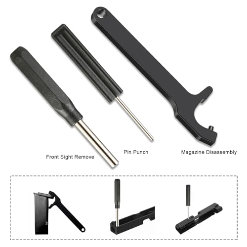 Glock Tool Kit - Front Sight Removal & Magazine Disassembly